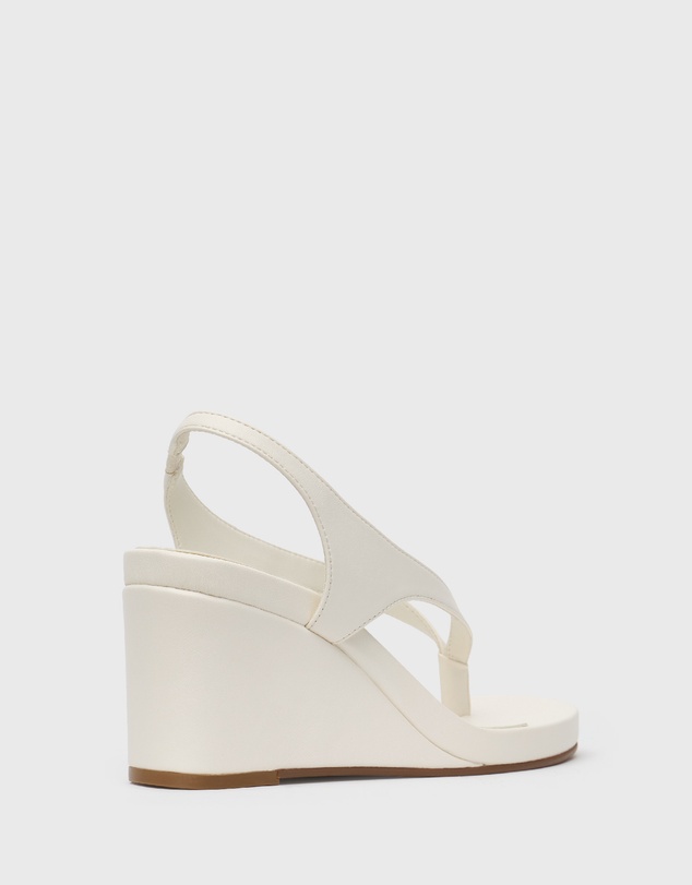 Betts - Shameless Slingback Thong Wedge Sandals