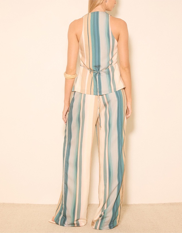 MON RENN - Mirage Stripe Top