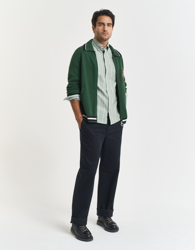 Gant - Regular Fit Striped Classic Oxford Shirt