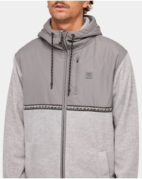 Billabong - Mens Boundary Lite Zip Fleece Top