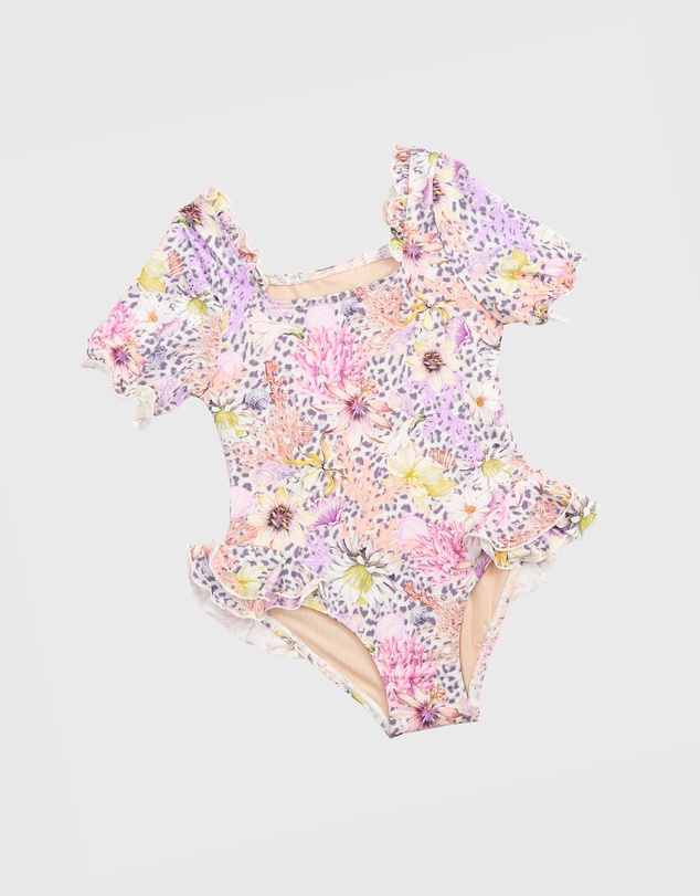 Aqua Blu Kids - Daisy Short Sleeve One Piece - Kids