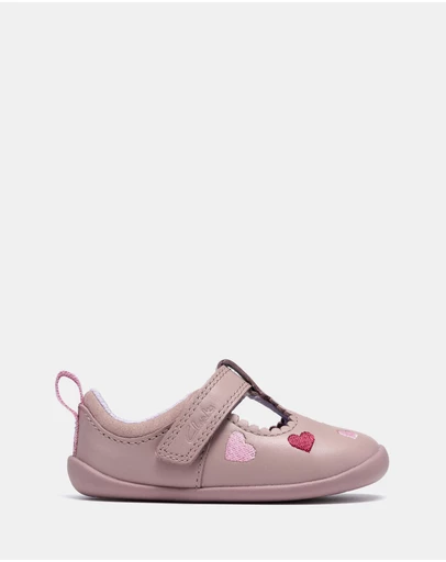 Clarks - Roamer Heart (T) Pink