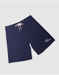 Salty Johnson - Classic Performance Board Shorts - Navy Blue