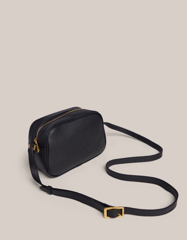 VESTIRSI - Vera Black Camera Crossbody Bag