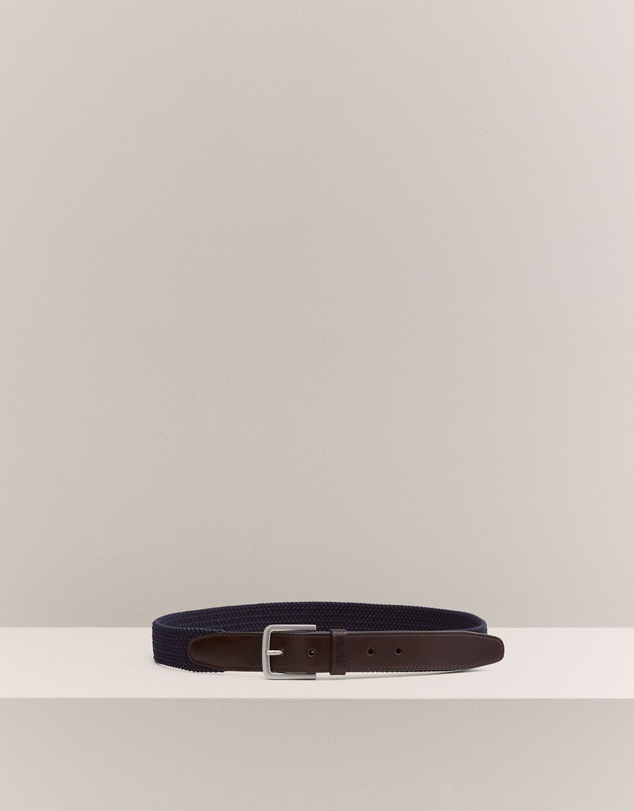 Trenery - Smith Woven Belt in Night Sky