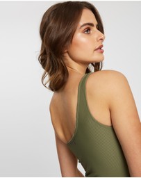 All About Eve - Textured Rib One-Piece