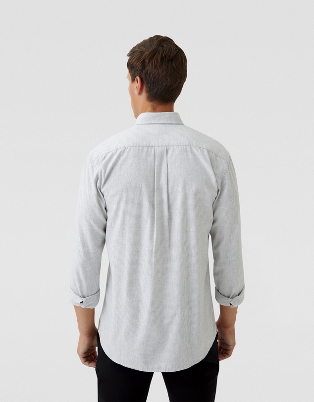 Oxford - Uxbridge Micro Houndtooth Shirt
