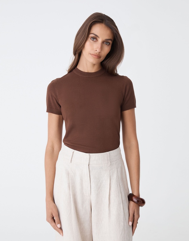 Forcast - Catherine Short Sleeve Knit