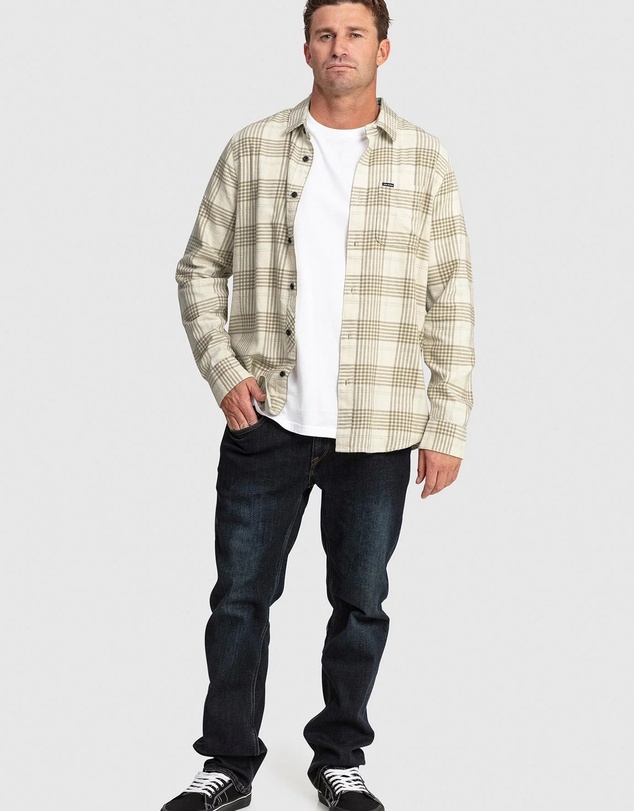 Volcom - Mens Caden Plaid Long Sleeve Shirt