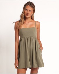 Petal & Pup - Quinley Playsuit - Olive