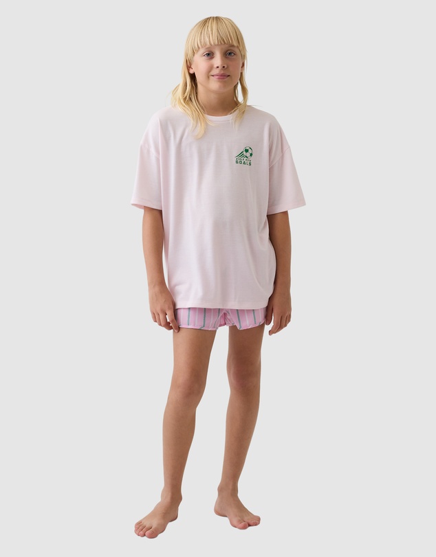 GAP - Oversized Tee Short PJ Set - Kids-Teens