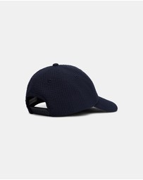 Tommy Hilfiger - Kids' Wavy Flag Seersucker Baseball Cap
