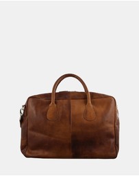 Pierre Cardin - Pierre Cardin Rustic Leather Business Bag