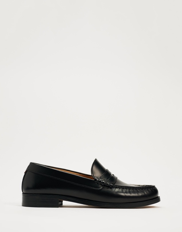 Alohas - Rivet Leather Loafers - Women's
