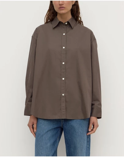 Assembly Label - Marigold Poplin Long Sleeve Shirt