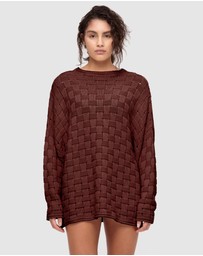 Zulu & Zephyr - Basketweave Knit Jumper
