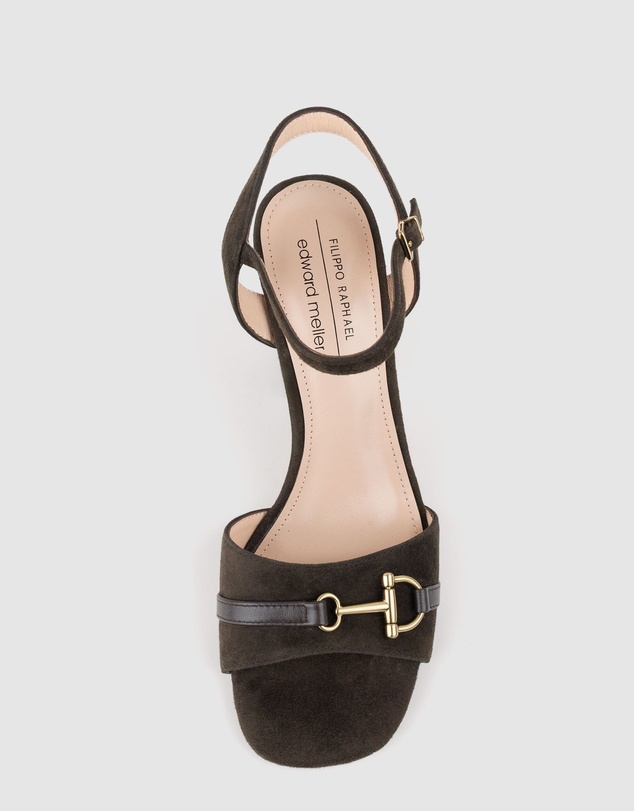 Edward Meller - KYSAN85 Sandal with Asymmetrical Trim