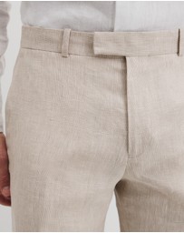 Country Road - Linen Check Pant