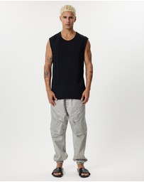 Surrounded By Ghosts - The Mottramite Cotton Tail Muscle T-Shirt