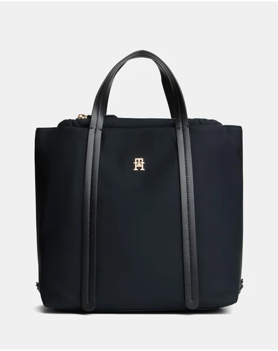 Tommy Hilfiger - TH Monogram Convertible Tote Bag Backpack