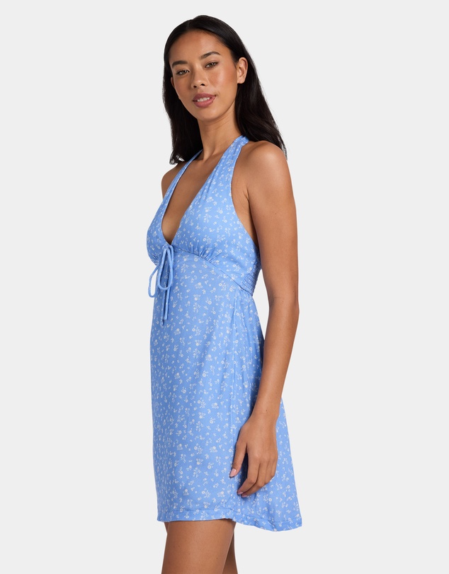 Billabong - Womens Fall For You Halter Mini Dress