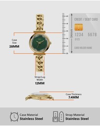 Fossil - Carlie Gold Analogue Watch