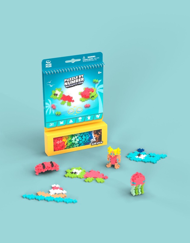 Plus Plus - Plus-Plus - Activity Pad – Ocean