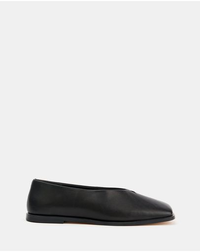 Black Kid Leather