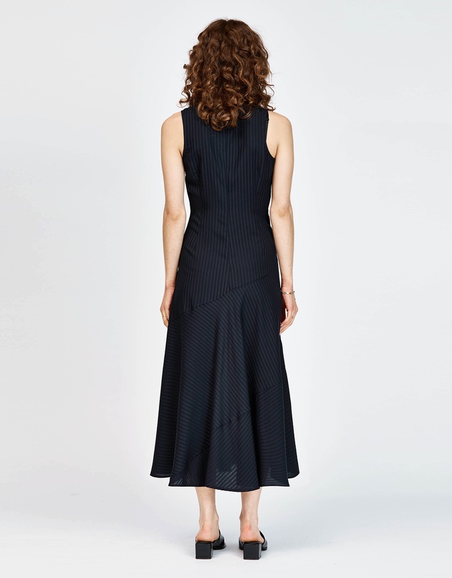 bul - Sparkes Dress Navy Stripe