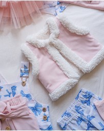 WITH LOVE FOR KIDS - Snowy Cord Vest - Babies - Kids