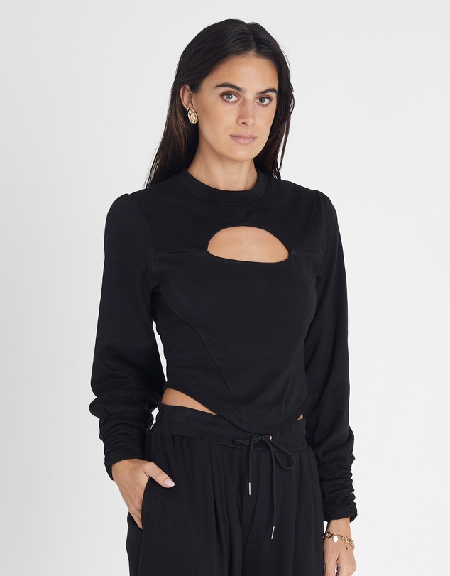 Heaven Australia - Obsidian Corset Sweater