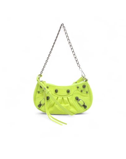 Pre-Loved by Azura Reborn - Pre-Loved Mini Croc Embossed Le Cagole BB