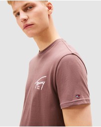 Tommy Jeans - Regular Sign Backprint Short Sleeve T-Shirt