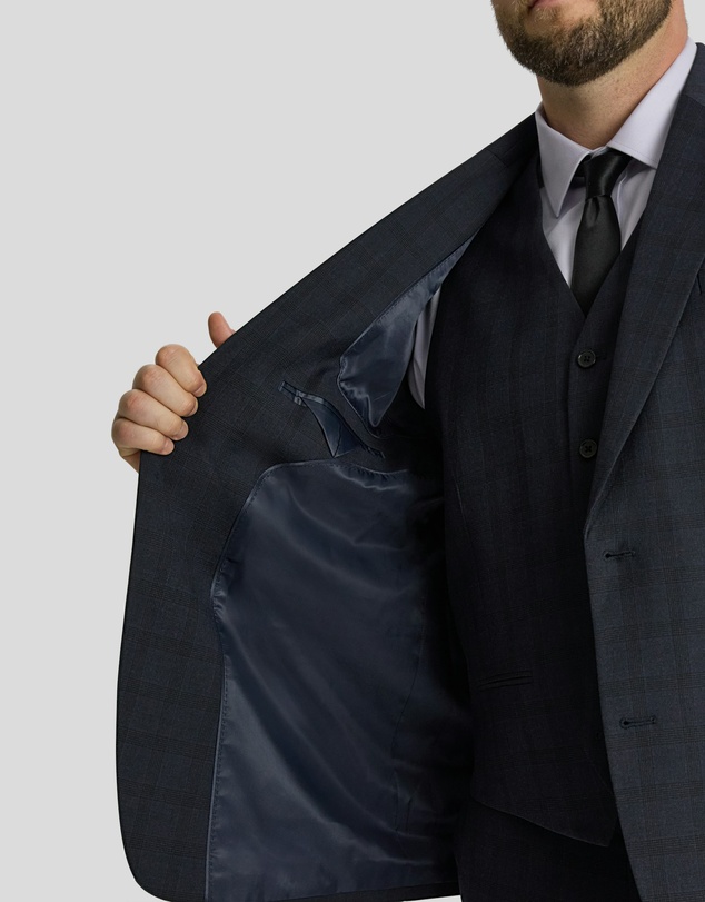 Johnny Bigg - Henry Check Stretch Suit Jkt