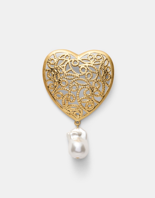MIMCO - Fond Heart Brooch