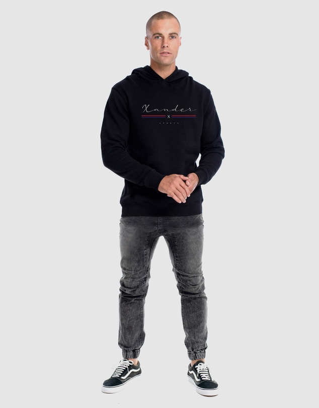 Xander - Grid Hoodie