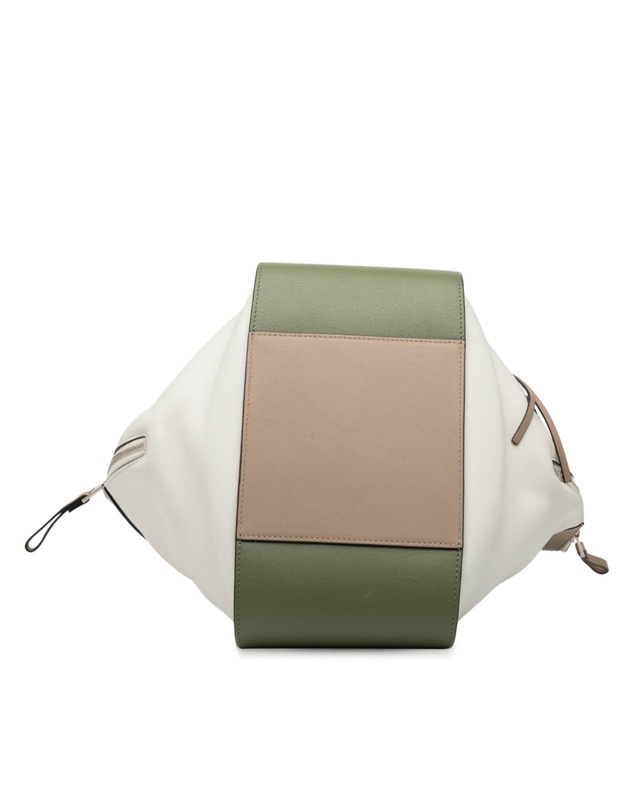 Pre-Loved by Azura Reborn - Pre-Loved Small Tricolor Soft Grained Calfskin Hammock Bag