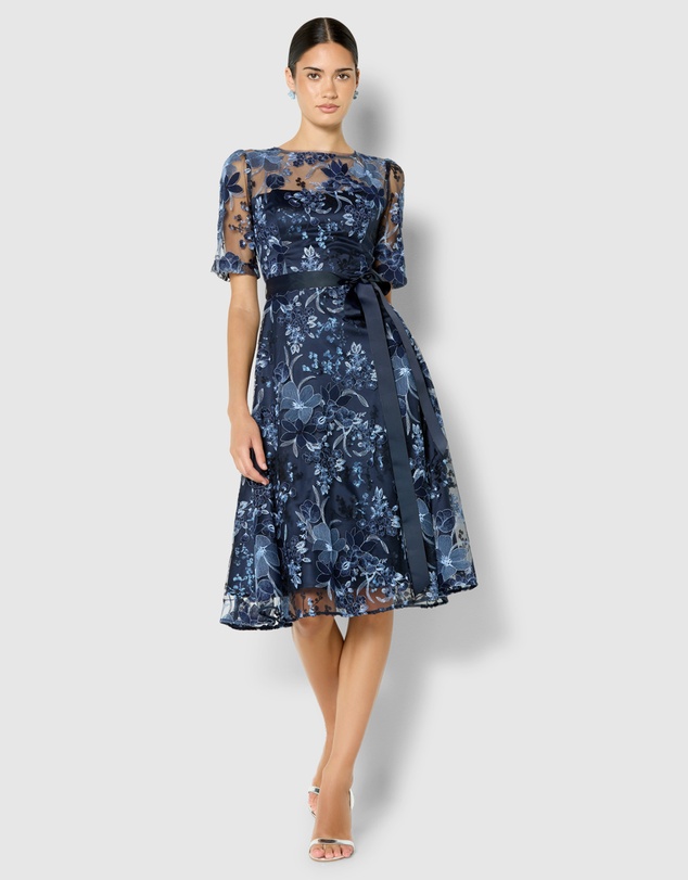 Montique - Loren Embroidered Dress