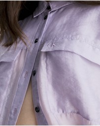 Calvin Klein Jeans - Sheer Relaxed Utility Shirt