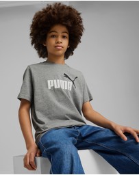 Puma - Essentials Colour No.1 Logo Tee - Boys