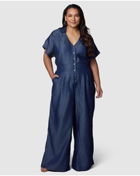 Indigo Tonic - Eve Chambray Jumpsuit