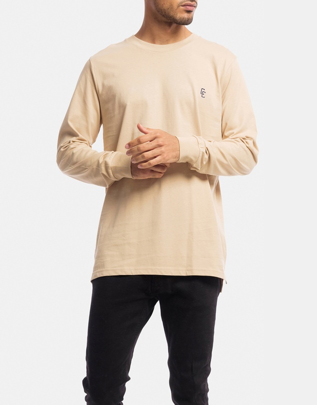 Counter Culture - Cypher Embroidery Long Sleeve Tee