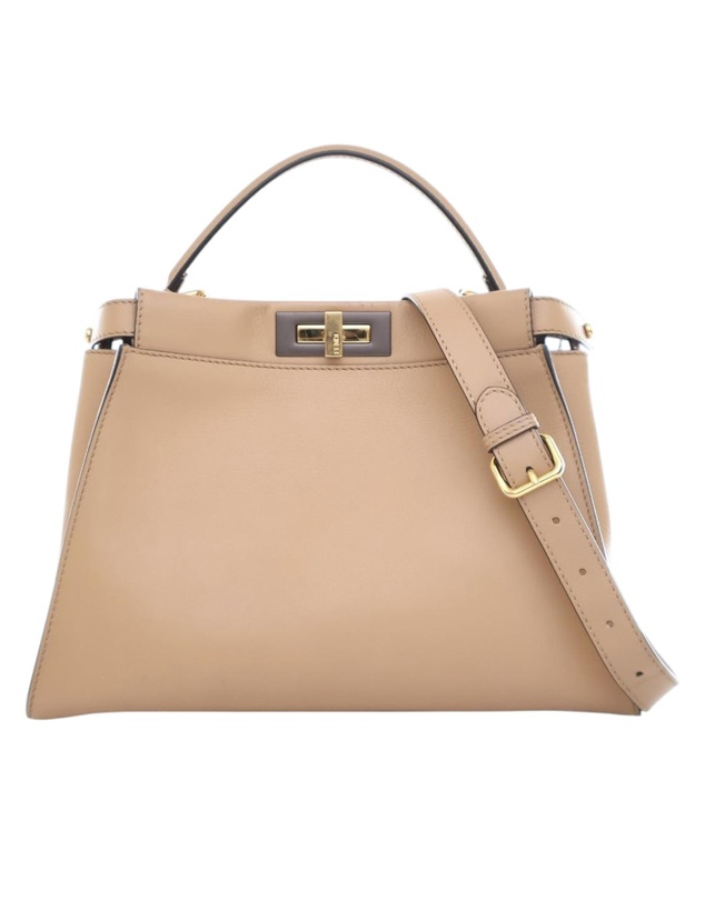 Fendi - Pre-Loved Medium Leather Peekaboo Iconic Satchel