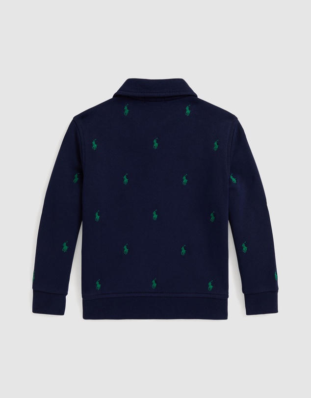 Polo Ralph Lauren - Polo Pony Fleece Collared Sweatshirt - Kids