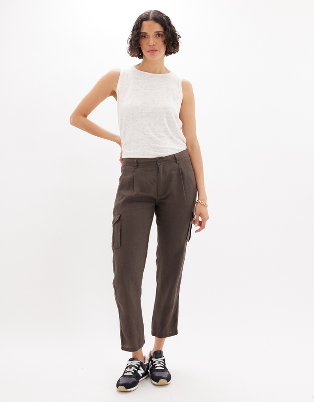 Amelius - Jordan Linen Tapered Pant