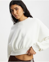 adidas Sportswear - All SZN Soft Lux Loose Sweatshirt