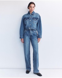 Assembly Label - Cropped Denim Jacket