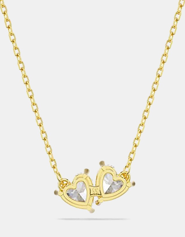 Swarovski - Mesmera Necklace, Heart, White, Gold-Tone Plated