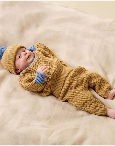 Wilson & Frenchy - Organic Knitted Leggings - Babies