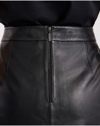 David Lawrence - Ellen Leather Skirt